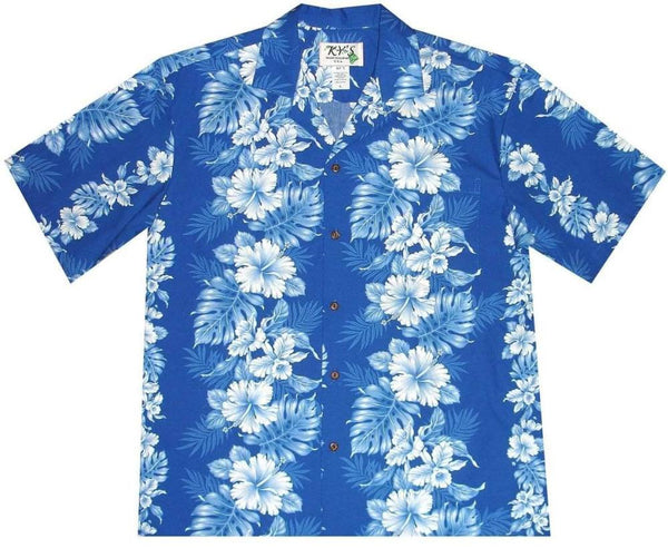 Floral Lei Boy's Hawaiian Shirt - Ky's Hawaiian Shirts