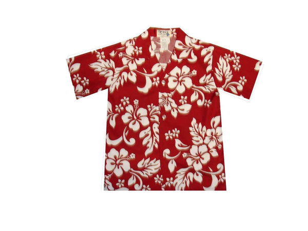 Hibiscus Silhouette Hawaiian Shirt