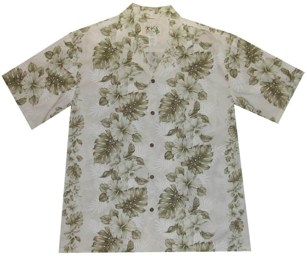 Floral Lei Hawaiian Shirt - Ky's Hawaiian Shirts