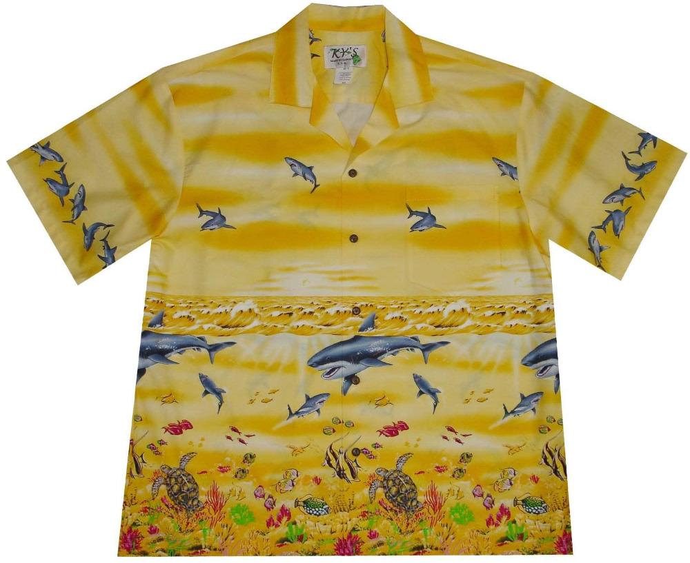 Sale Sharks Vintage Hawaiian Shirt - USALast