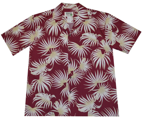 Leaf Floral Hawaiian Shirt - Ky's Hawaiian Shirts